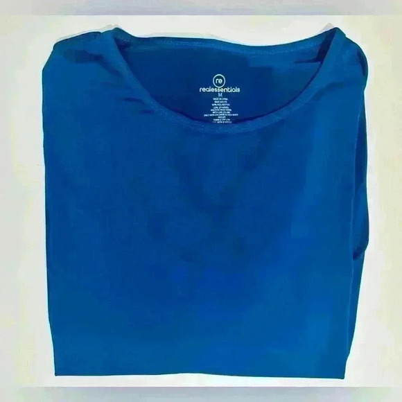 Amazon Real Essentials Dry-Fit Long Sleeve T-Shirt Women’s Size Med  Royal Blue - Picture 7 of 9